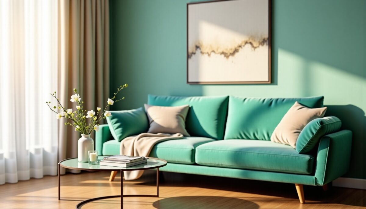 Explorer le charme apaisant du vert d’eau en décoration intérieure