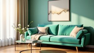 Explorer le charme apaisant du vert d’eau en décoration intérieure