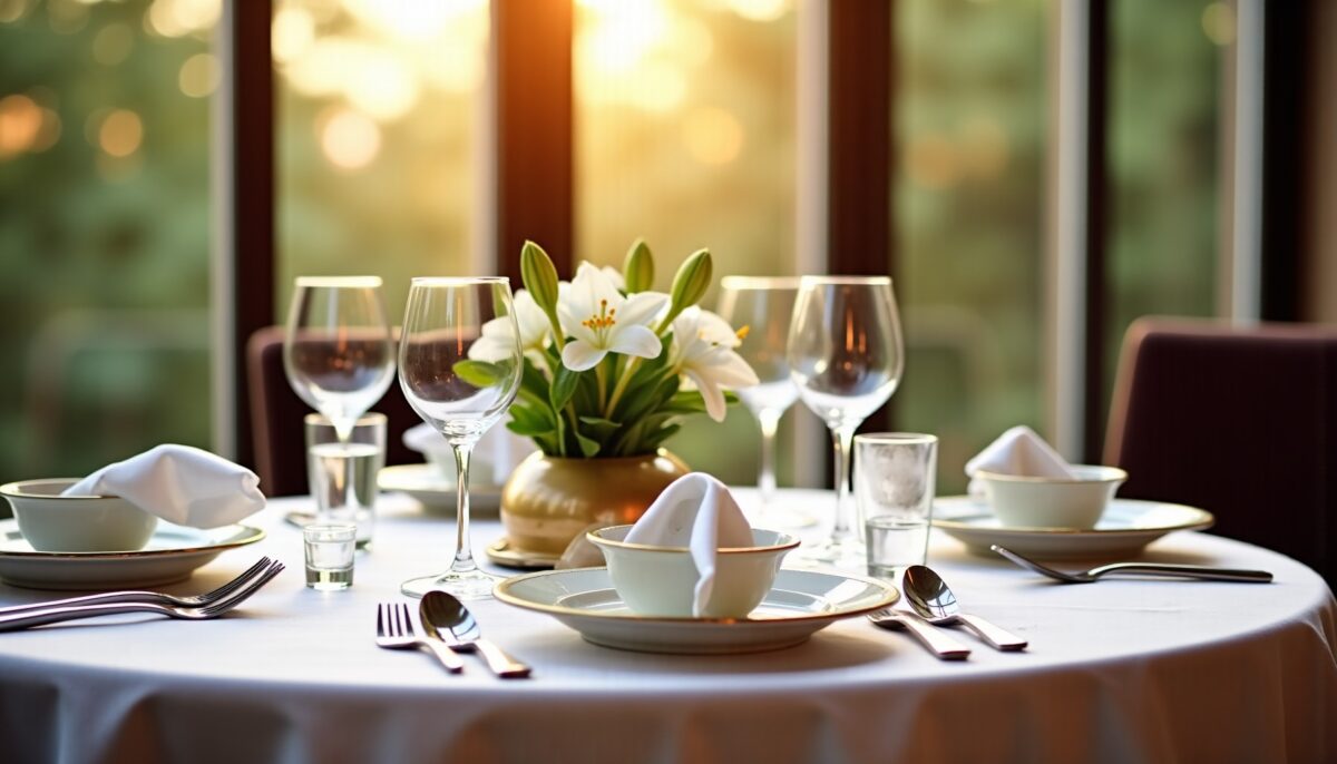 L’art de la table à l’hôtel : astuces pour magnifier vos repas comme un pro