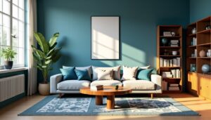 Découvrez les Atouts de la Couleur Bleu Canard pour Sublimer Votre Décoration Intérieure