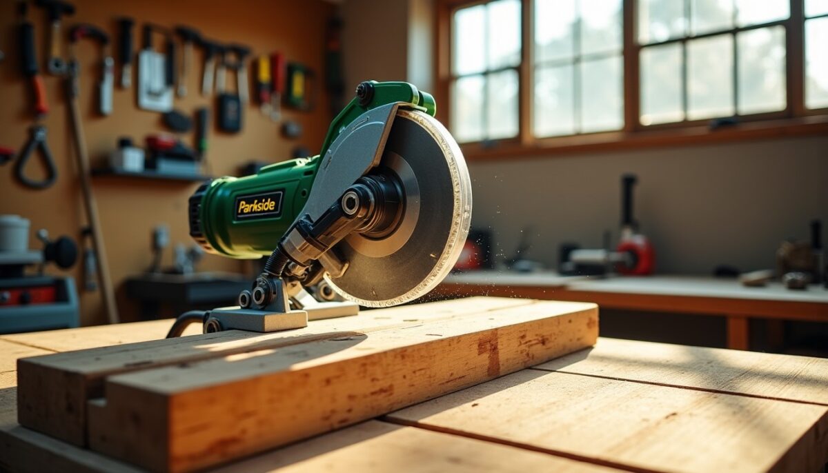 Scie plongeante Parkside : la précision professionnelle au service de vos projets DIY