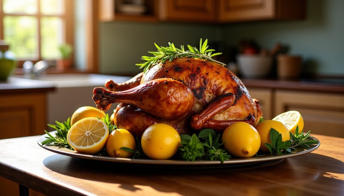 Pintade rôtie au four : le secret facile pour une peau croustillante et une chair tendre à souhait
