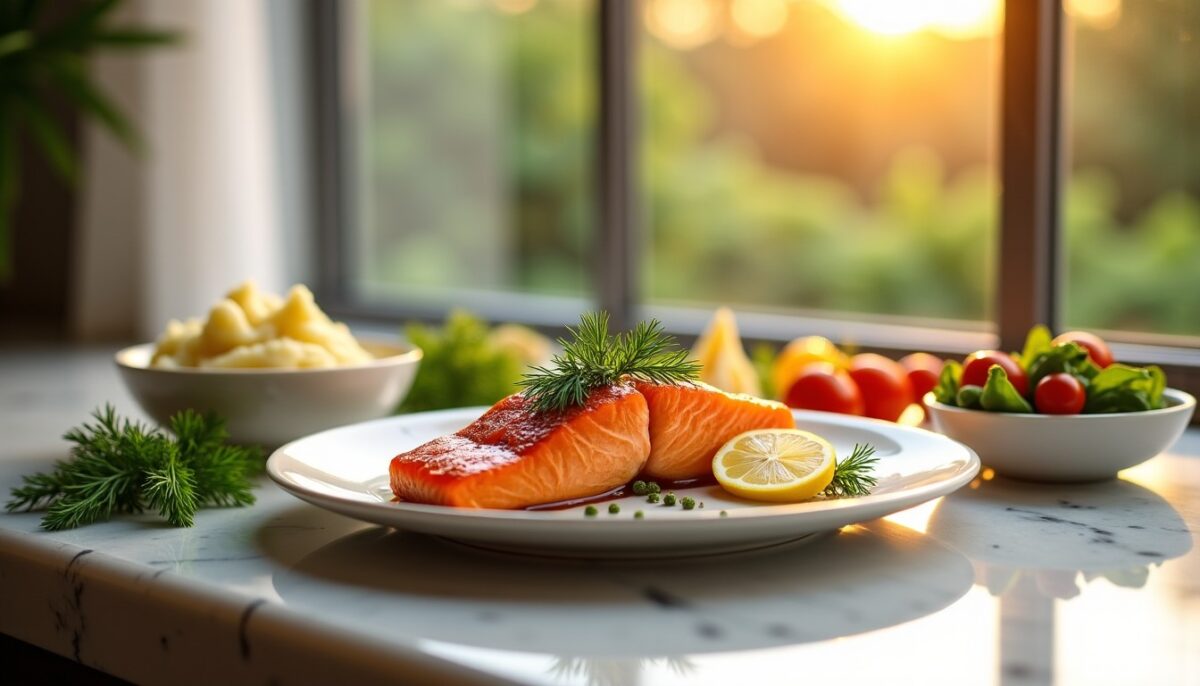 Comment choisir l'accompagnement parfait pour révéler toute la saveur du saumon à la maison ?