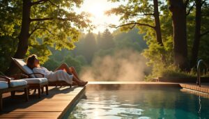 Les Bains du Castel : une parenthèse bien-être au milieu d'une nature intacte