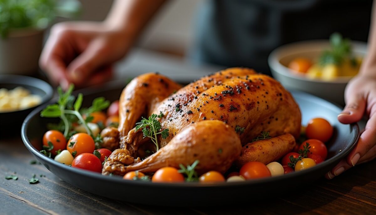 Poulet rôti : découvrez les accompagnements qui subliment ce plat incontournable