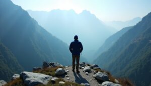 La magie sereine du silence au cœur des montagnes