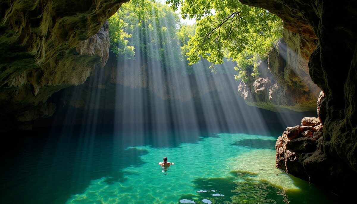 Exploration immersive des cénotes mexicains : un voyage photographique au cœur des trésors naturels