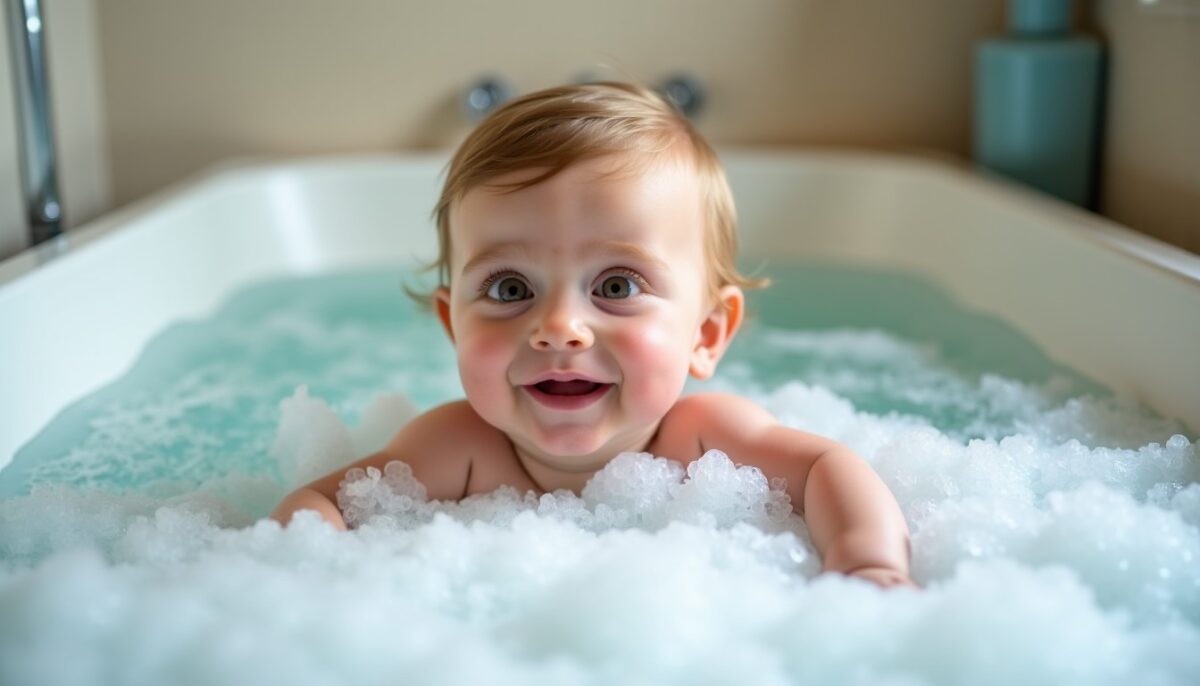 Anneau de bain : allier sécurité et douceur pour le bien-être des tout-petits