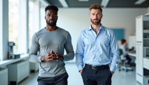 Homme mince noir et homme blanc : décryptage des spécificités morphologiques et métaboliques