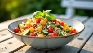 Salade de couscous perlé : une explosion de fraîcheur pour sublimer vos repas d’été